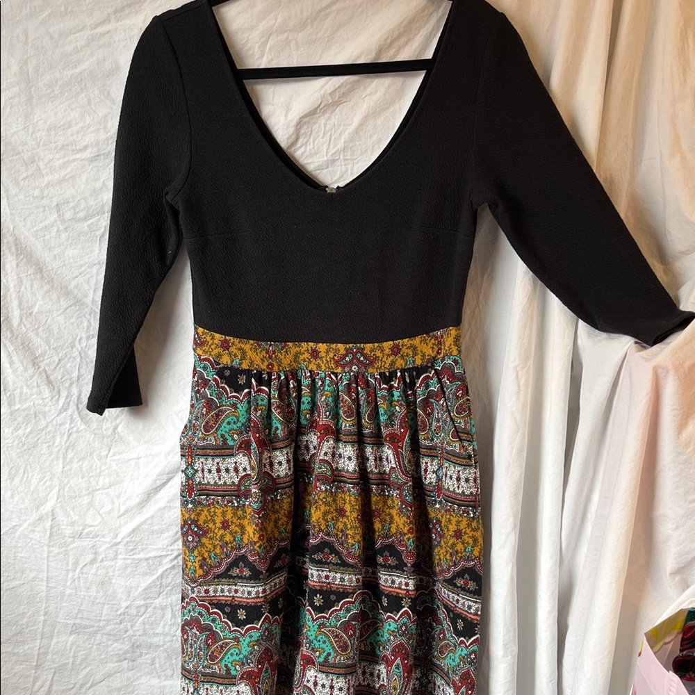 Maeve Cotton Blend Dress Size 10
